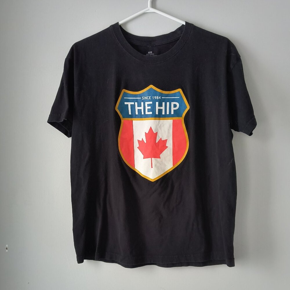 Tragically Hip Since 1984 Black T Shirt size M